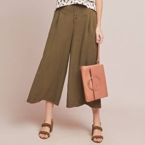 Anthropologie Ocean Side Wide Leg Plus Size Pants